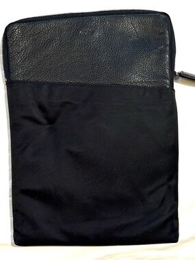 HAMMITT Leather and Nylon Zipped Tablet Case
